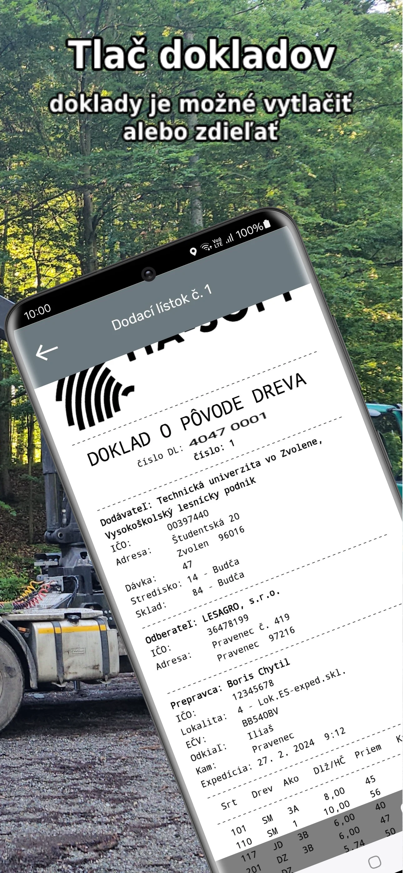 Drevo screenshot